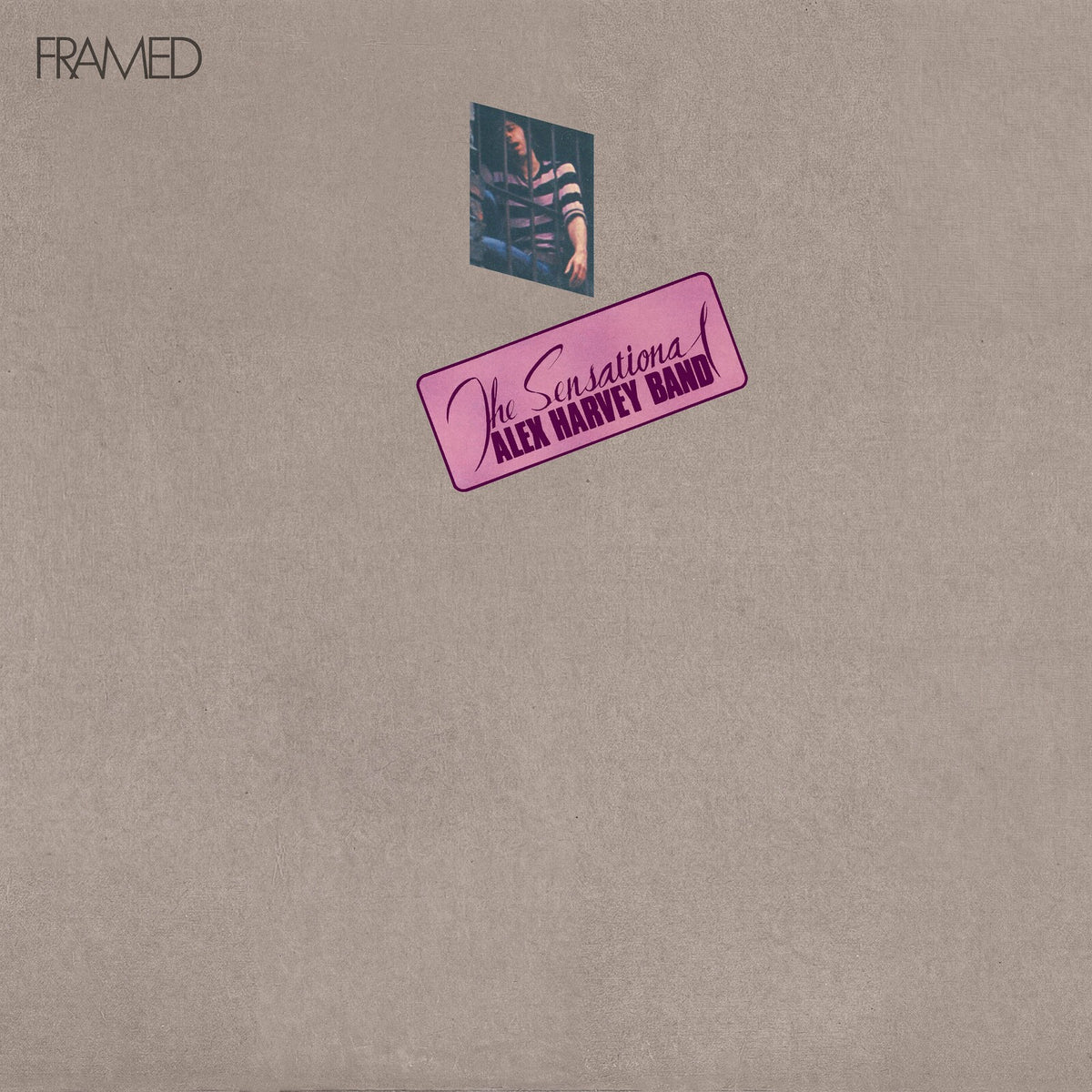 NAD26 - The Sensational Alex Harvey Band - Framed
