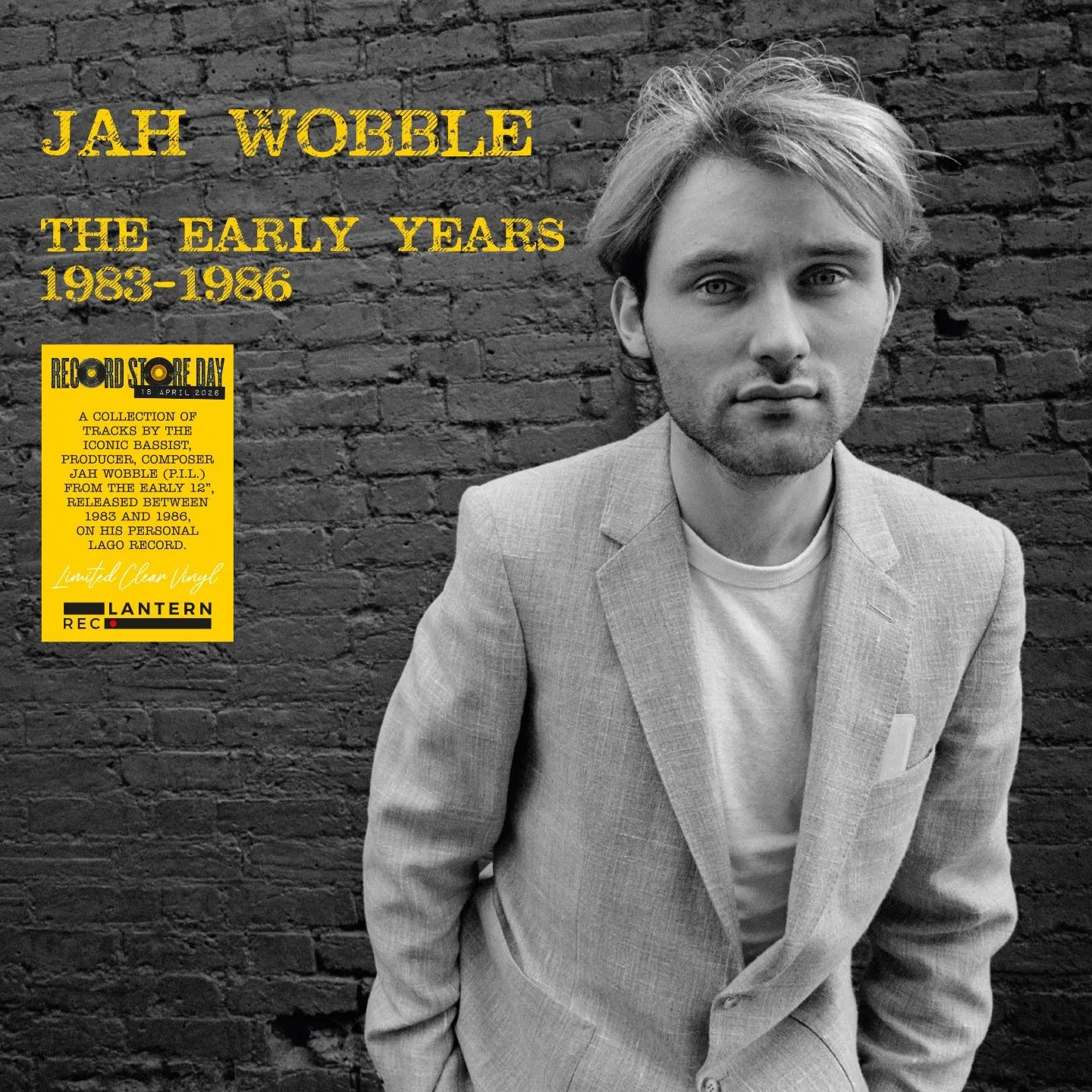 RSD26 - Jah Wobble - The Early Years - 1983-1986