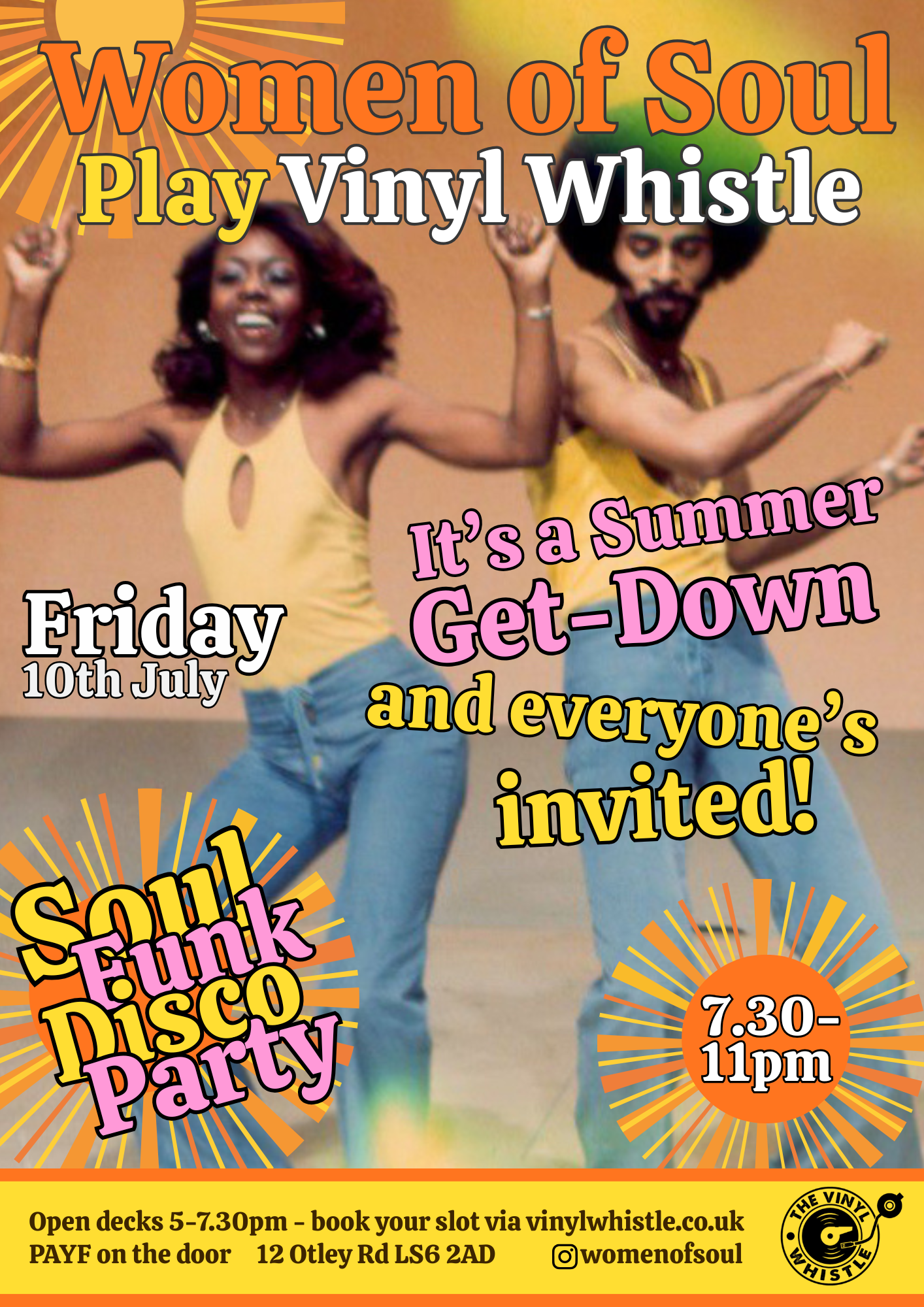 Fri 10th Jul | Women of Soul & Open Decks | 5pm