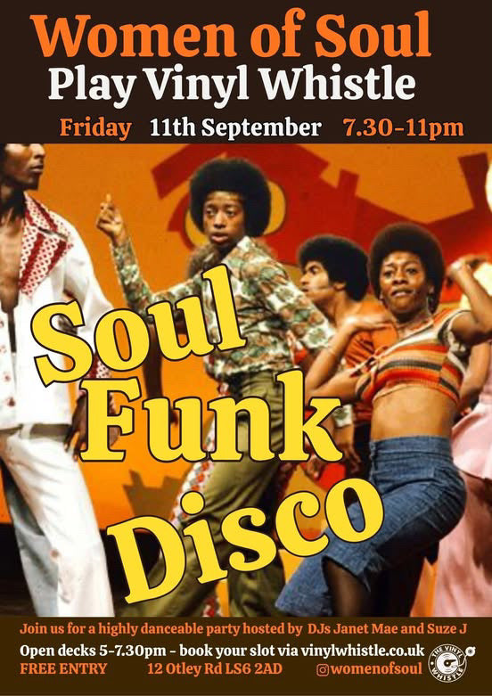 Fri 11th Sep | Women of Soul & Open Decks | 5pm