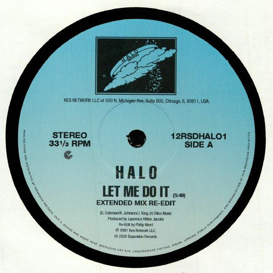 Halo - Let Me Do It