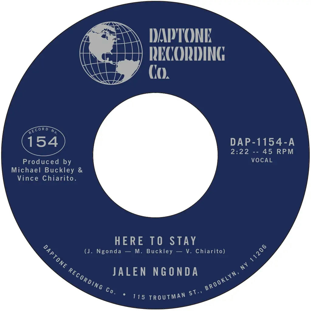 Jalen Ngonda - Here to Stay / If You Don't Want My Love