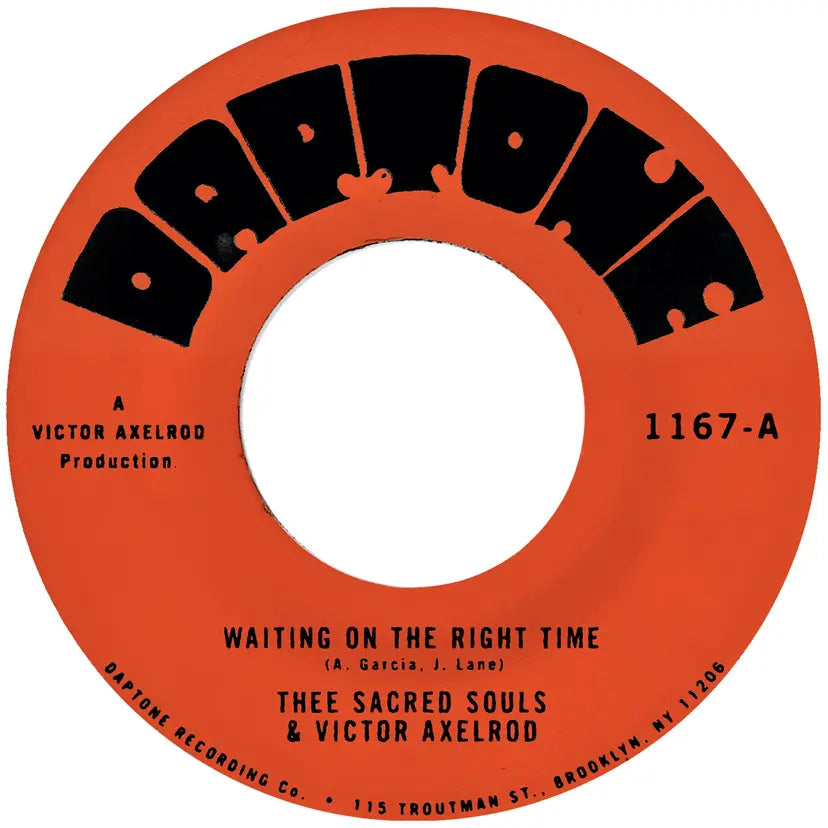 Thee Sacred Souls and Victor Axelrod - Waiting on the Right Time / Waiting #2