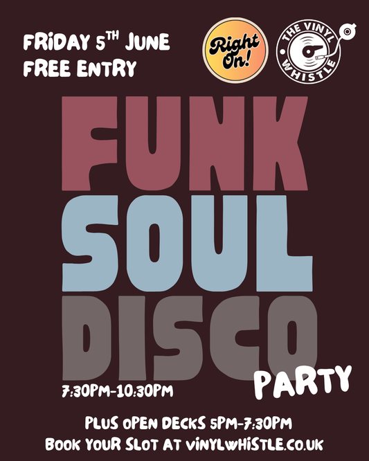 Fri 5th Jun | Right On & Open Decks | 5pm