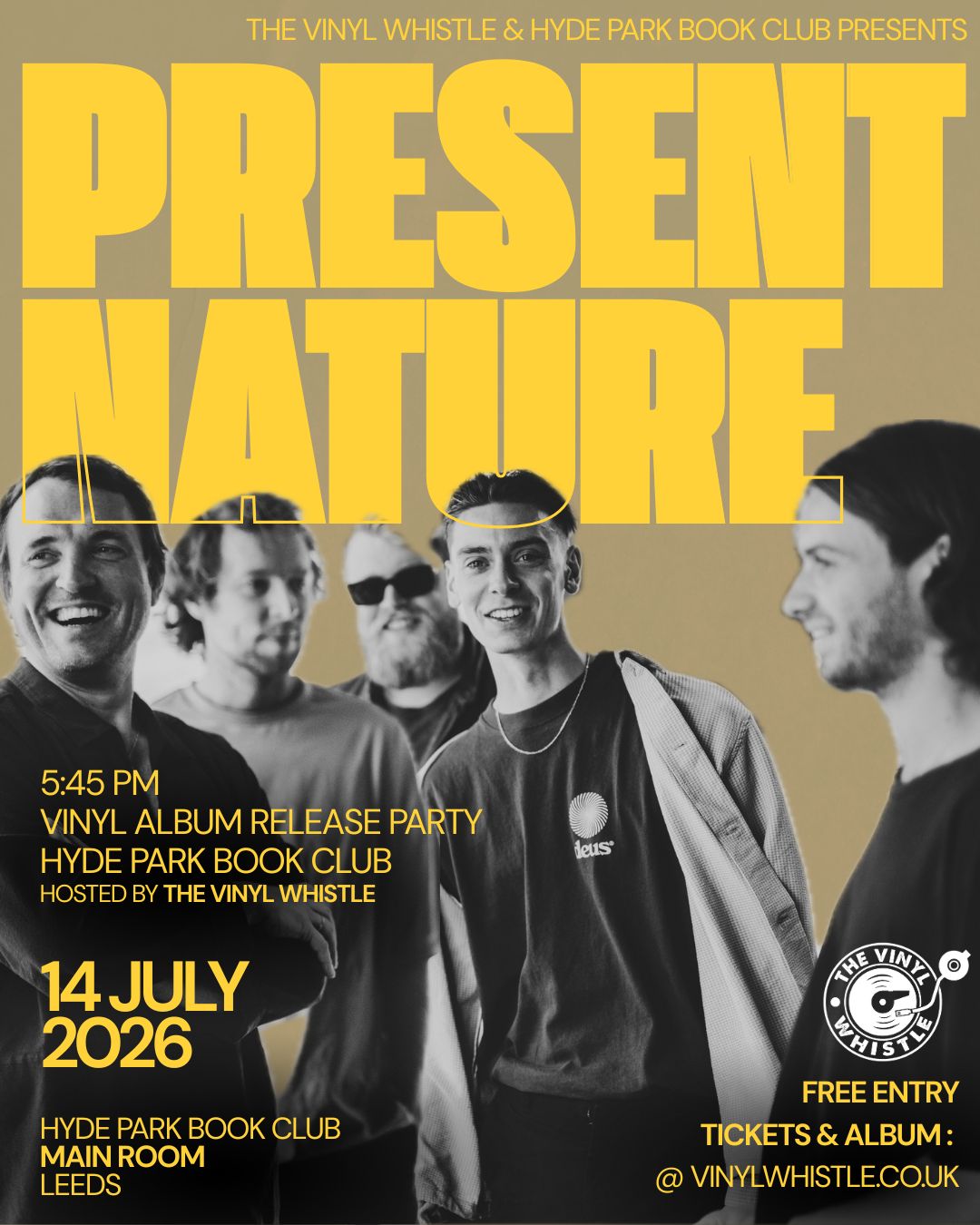 Present Nature - Present Nature | Outstore at Hyde Park Book Club Tue 14th July | 5.45pm