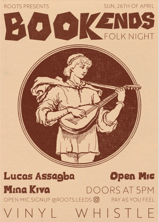 Bookends Folk Night | Sun 26th Apr | 5pm