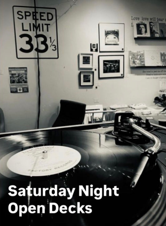 Sat 22nd Aug | Open Decks | 5pm