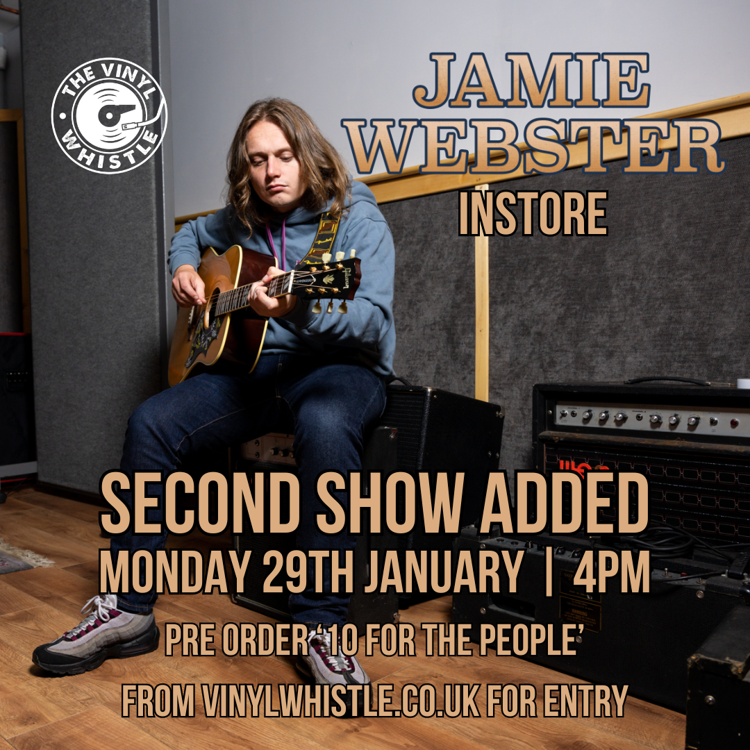 Jamie Webster – 10 For The People *SECOND SHOW* | Mon 29th Jan | 4pm