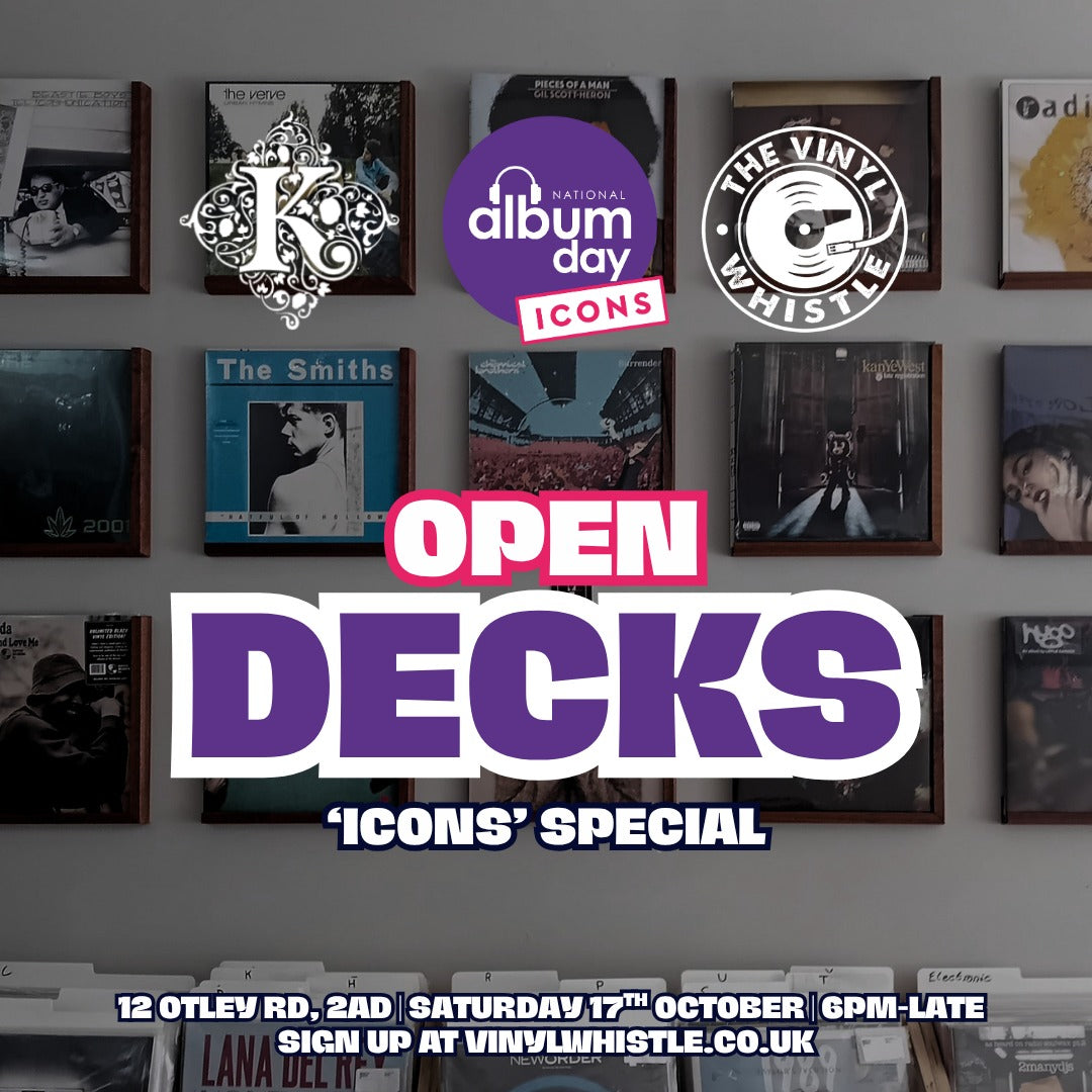 Sat 17th Oct | Icons Open Decks | 6pm