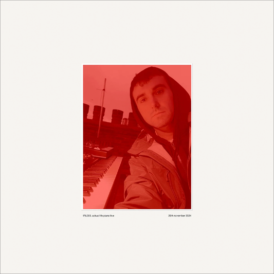 Fred Again…- Actual Life Piano Live (20th November 2024) IRL003 (RSD Black Friday 2025)