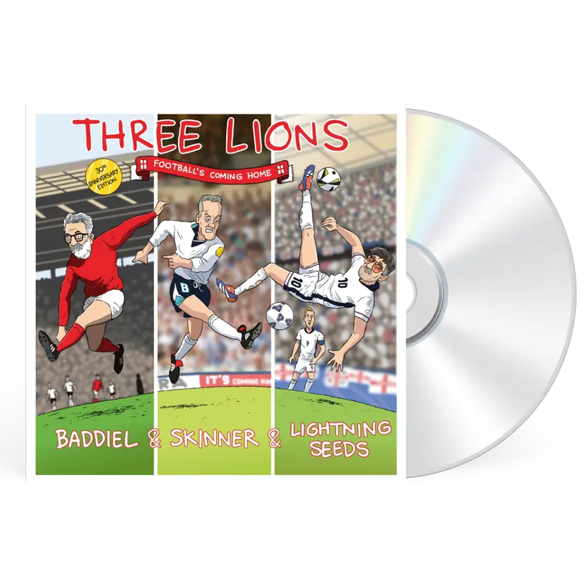 Baddiel, Skinner and Lightning Seeds - Three Lions (Football's Coming Home): 30th Anniversary Edition
